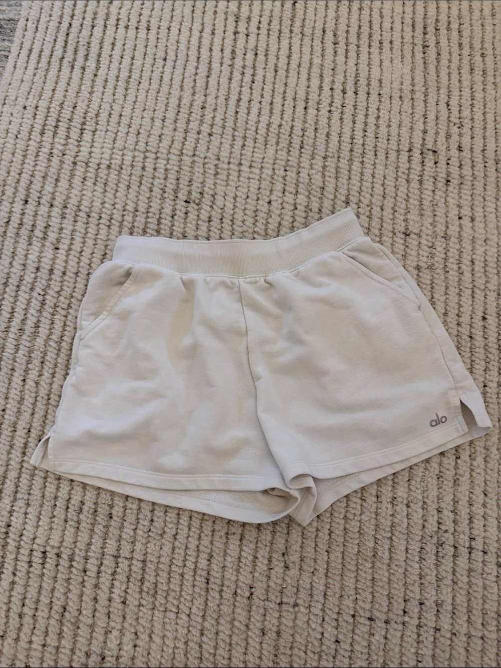 ALO has Yoga Women's Low Key Sweat Shorts - Size S
